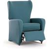 Eysa Copripoltrona bielastica relax colore verde smeraldo disegno Harlem