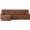 Eysa Harlem Copridivano Chaise Longue 250-315cm Bracciolo Corto Sinistro Vista Frontale Ruggine