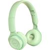 Fiauli Cuffie Bluetooth senza fili, Cuffie over-ear con riduzione del rumore intelligente ad alta fedeltà, compatibili con Bluetooth 5.0 Cuffie sportive da gioco stereo carine per PC laptop Verde