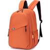 BAGZY Zaino 40x30x15 ITA Airways Bagaglio a Mano 40x15x30 British Airways Antifurto Zainetto da Viaggio Aereo Piccolo Borsa Da Cabina Impermeabile Zaini Classico per College Scuola Donna Uomo Arancia