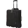 5 Cities British Airways Jet2 & easyJet Plus/Flexi, 56 x 45 x 25 cm, bagaglio a mano, 56 cm, 60 l, nero, nero, valigia