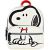 Concept One Peanuts - Mini zaino, borsa da viaggio piccola per uomo e donna, Snoopy, 9 Inch, Peanuts - Mini zaino, borsa da viaggio piccola per uomo e donna