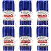 Yerbee Amanda Yerba Mate Tè Despalada 3kg (6 x 500g) | Set Mate Argentino | Bevanda disintossicante ed energetica