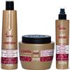 Echos Kit Seliar Curl: Shampoo 350ml + Control Mask 500ml + Activator 200ml with Honey and Argan Oil Seliar ® Kit controllo ricci con miele e olio di argan