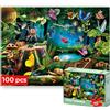 QUOKKA Puzzle per Bambini - Puzzle Animali Insetti 100 Pezzi - Giochi da 4 a 9 Anni