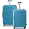 RONCATO Light Set 2 valigie Trolley Grande e Medio, rigido, 4 ruote e con chiusura TSA - Smeraldo