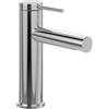 Villeroy & Boch Loop & Friends rubinetteria lavabo, miscelatore bagno con tirante e cartuccia in ceramica, miscelatore lavabo a risparmio idrico, altezza bocca di erogazione 106mm, rotondo, cromato