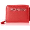 Valentino by Mario Divina - Portafogli Donna, Rosso, 1.8x7.5x10 cm (B x H T)