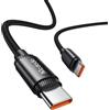 mcdodo Cavo dati da tipo C 240W Cavo USB Type-C Ricarica Rapida 2m,Cavo USB C USB C,PD3.1Cavo USB Tipo-C 100W per MacBook Pro/Air, Laptop, iPad Pro/Air, Samsung