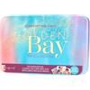 TOPP Golden Bay Character Card Box: Metalldose mit 8 exklusiven Character Cards mit Goldfolie, Leporello, Buch Journal und Transfer-Stickerbogen