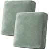 LINGKY Copriseduta Divano Elasticizzato, Copri Cuscini Divano, Coprisedile Per Divano, Universale Copricuscini Per Divani, Copricuscino Copri Seduta Divano (1 Posto,Verde Salvia)