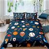 Homewish Set di biancheria da letto da basket, per bambini, ragazzi, ragazze, per sport, per calcio, calcio, partita, pallavolo, copriletto, matrimoniale, morbido, decorazione per camera da letto