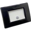 Dopastore Faretto Segnapasso LED ad Incasso 1.3W Compatibile con Cassetta 503 Luce da Parete con Sensore di Movimento PIR 220V Per Interni IP20 Corridoio Ingresso (Luce calda 3000K, Nero)