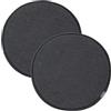 uyeoco Set di 4/6/2 Cuscini Rotondi per Sedie Cucina con Lacci,Diametro 30cm/33cm/35cm/40cm/45cm per Sedie da Pranzo,Esterno, Giardino, Cucina, Ufficio, Soggiorno(#3,2PCS_40CM)