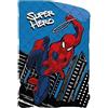 PELLECCHIA 1969| Trapunta Piumone invernale | Stampa Piazzata per letto Singolo 170 x 260 cm compatibile con (SPIDERMAN HERO)