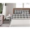 IlGruppone Il Gruppone Passione Casa Completo Letto in Cotone Di Flanella Calda e Morbida Anti Pilling - Set Lenzuola Flanellato 3 Misure parure con Federe (Dis5-ScottishBlu, Matrimoniale)
