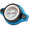 Akozon Tappo Radiatore Ad Alta Pressione, Akozon Universale Lega di Alluminio Tappo del Radiatore Con Termometro Per Auto(testa piccola 1.1)