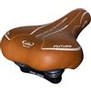Selle Montegrappa Sella Montegrappa Future Lady 1900 con Elastomers da Bici per uso City Bike Marrone Chiaro