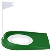 Kigniote Tappetino da Golf per Praticare Pratica, Minigolf per Interni ed Esterni, in Plastica, per La Pratica Della Tazza da Golf, con Foro Regolabile e Bandiera Bianca
