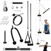 FASPUP Carrucola per Palestra, Puleggia Palestra Carrucola LAT Machine Palestra Casa Cavi Palestra Multifunzione Tricipiti Bicipiti Allenamento in Casa
