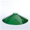 ORION LIGHTSTYLE Paralume in vetro verde lucido Ø 30 cm con bordo per attacco E27