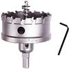 SYDARSYN Seghe a Tazza Punta in Carburo Frese a Tazza per Metallo, Punte per Trapano TCT per Acciaio Inossidabile, Lamiera, Metallo (70mm)