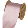 Halbach Seidenbänder Nastro per regali, effetto seta (vegan), larghezza 70 mm, lunghezza 10 m, nastro con nastro in seta discreta, per occasioni festive, colore: rosa scuro