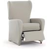 Eysa Copripoltrona bielastica relax colore lino disegno Harlem