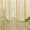 Husalsea Tenda per porta con perline, zanzariere per porte, tenda a fili senza grovigli per casa, hotel, negozio, tenda divisoria decorativa