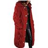 MJGkhiy Trench Donna Lungo Curvy Giacca Blazer Caldo Giaccone Con Collo Cardigan Lana Cappotto Giubbini Tagle Forti Giubbotti Con Cappuccio Giacche Abbigliamento Donna Saldi