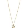 Kate Spade New York Mini pendente Set in Stone, Chiaro/oro