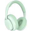Fiauli Cuffie Bluetooth wireless sopra l'orecchio, cuffie pieghevoli stereo Hi-Fi con cancellazione del rumore, cuffie wireless leggere con microfono incorporato, 10 ore di riproduzione per giochi sp
