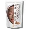Oïléna Maschera di Cioccolato Rimpolpante Maschera Viso Pulizia Aspiratore Punti Neri Maschera Alginato Peel-Off Vegan, senza lavaggio, Esfoliante Pulizia dei Pori 200 g + dose gratuita