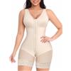 YIANNA Body Contenitivo Modellante Donna Pancera Contenitiva Guaina Snellente Intimo Pancia Piatta Shapewear Fajas Colombianas Reductoras y Moldeadora Beige XL 7275