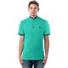 LANCETTI Polo da Uomo MOD Coreana (IT, Testo, L, Regular, Regular, Verde Smeraldo)