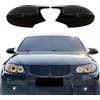 Hengjiayao Calotte Specchietti per BMW E81 E82 E87 E88 E90 E91 E92 E93 PRE | Specchietto Retrovisore E90 E91 2005-2008 E92 E93 2006-2009 PRE Facelift Nero Brillante 2 PCS