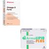 Redcare Omega-3 Forte capsule + VIATRIS ArmoLIPID PLUS Integratore Alimentare 1 pz Set
