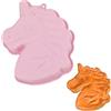 YEAPEAK Stampo In Silicone Unicorno, 3d Unicorno Stampo Per Dolci a Forma Di Unicorno Rosa, 3d Teglia Per Torta Silicone Stampo Cioccolato Stampi Per Cottura a Motivi Dolci Sapone Muffin Stampo Da Forno