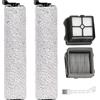 shepanyi Spazzole a Rullo e Filtri HEPA Compatibili per Tineco Floor One S3 e iFloor 3, 2 Spazzole a Rullo, 2 Filtri per Floor One S3, Pezzo di Ricambio, Accessorio per iFloor 3 Breeze