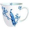 Ambiente Tazza da tè e caffè, ca. 0,4 l, motivo: pavone, Royal Peacock