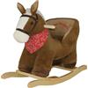 GIODICART Cavalluccio a Dondolo in Morbido Peluche Cavalcabile per i Bambini Più Piccoli - REGISTRATI! SCOPRI ALTRE PROMO
