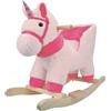 GIODICART Unicorno a Dondolo Rosa, Morbido Peluche Cavalcabile per i Bambini Più Piccoli - REGISTRATI! SCOPRI ALTRE PROMO