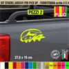 Kit 2 Adesivi 4x4 MONTAGNA OFF ROAD Pick-Up Fuoristrada Universale cod.2412
