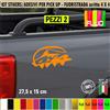 Kit 2 Adesivi 4x4 MONTAGNA OFF ROAD Pick-Up Fuoristrada Universale cod.2412