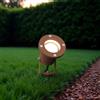 Faretto da Giardino con Picchetto GU10 - CORTEN Corten
