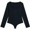 Freddy Body scollo quadrato in jersey di cotone organico