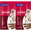 Fit and Fun Dog Fun Sticks 55G MANZO