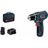 Bosch Avvitatore a batteria 12V gsr 12V-15 bosch + 1 Batt.2Ah - 060186810F