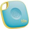 Life360 Tile by Life360 Mate - Localizzatore, cerca oggetti e tracker Bluetooth per chiavi, borse e altro. Trova telefono. Compatibile con iOS e Android. Pacchetto da 1 (Aqua Lemon)