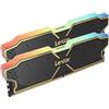 Lexar THOR RGB RAM DDR5 32GB Kit (2x16GB) 6000 MHz, Memoria Desktop PC UDIMM DRAM 288-Pin, Memoria Computer da gioco DDR5 ad alte Prestazioni Supporto Intel XMP 3.0/AMD EXPO, 1.35V(LD5U16G60C38BG-RGD)